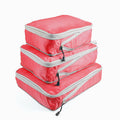 Compression Packing Cubes Set — 3-Piece Ultralight Travel Organizers
